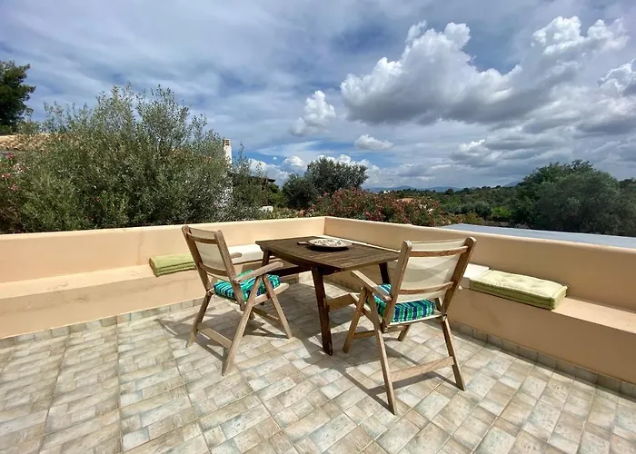 Pet friendly Family D 3 Bedroom House With Bbq&Patio In Huge Estate! Porto Heli